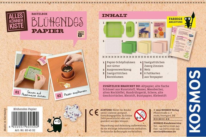 Produktbild Kosmos Blühendes Papier