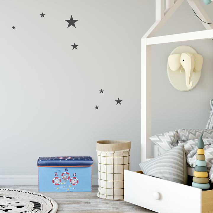 Image du produit Relaxdays Tabouret coffre jouet pouf enfant