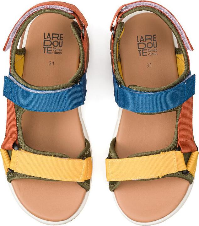 Actual product image La Redoute Collections Sandals with velcro fastening (36)