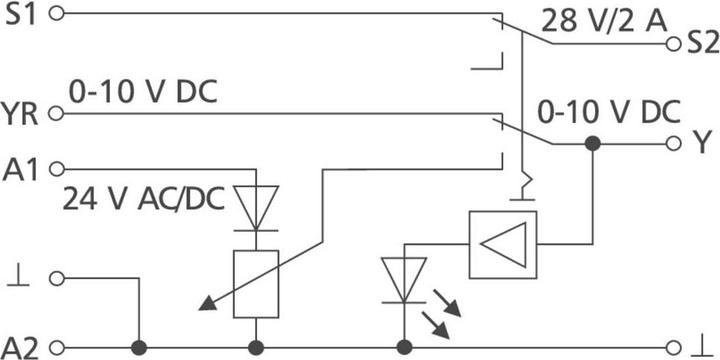 Actual product image Metz Connect KMA-E08 Power Relay White
