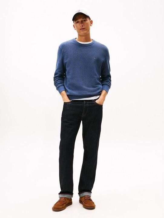 Produktbild Tommy Hilfiger Einfacher Struktur-Crewneck-Pullover (S)