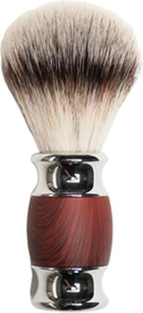 Immagine prodotto Depot Pennello da barba di lusso in legno e acciaio n. 731 - Argento Marrone (Pennello da barba)
