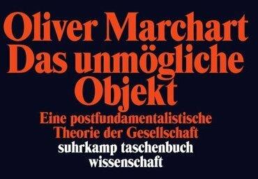 Produktbild Das unmögliche Objekt (Deutsch, Oliver Marchart, 2013)