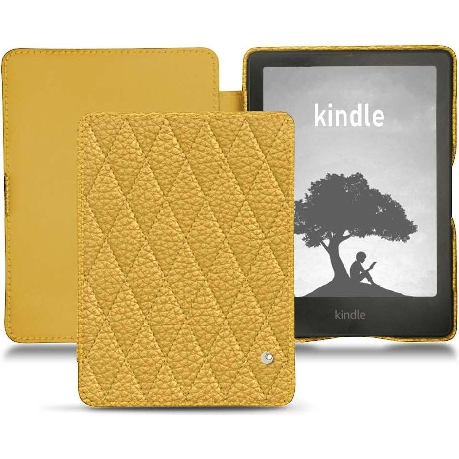 Noreve Lederschutzhülle horizontal, eReader Zubehör, Orange