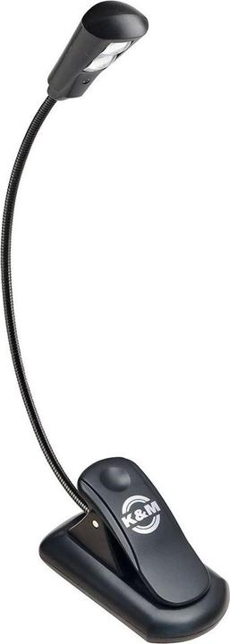 K&M K & M 12263 Notenpultleuchte 2LED rech.