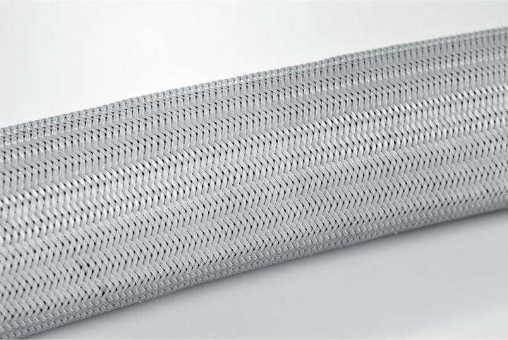 HellermannTyton 170-20800 HEGPA6608-PA66-GY Guaina intrecciata grigia Poliammide 5 a (10000 cm)