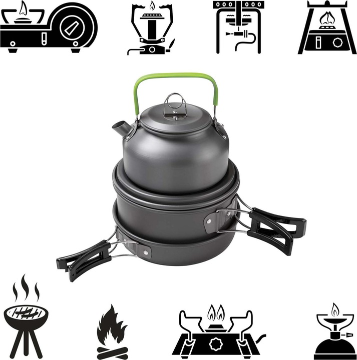 Produktbild Toboli Camping Geschirr Set 12