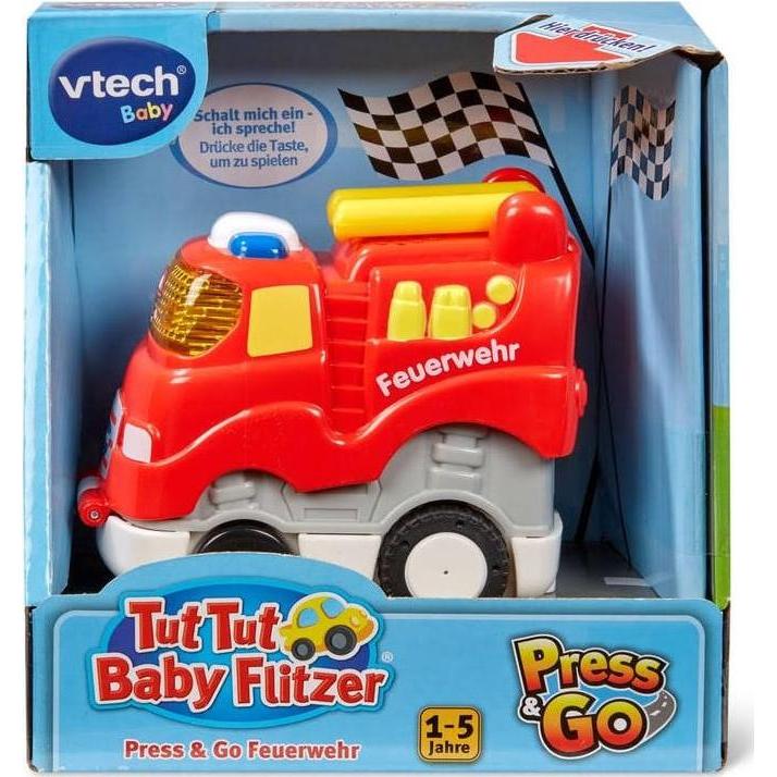 Thumbnail - VTech Tut Tut Baby Flitzer - Press & Go Feuerwehr