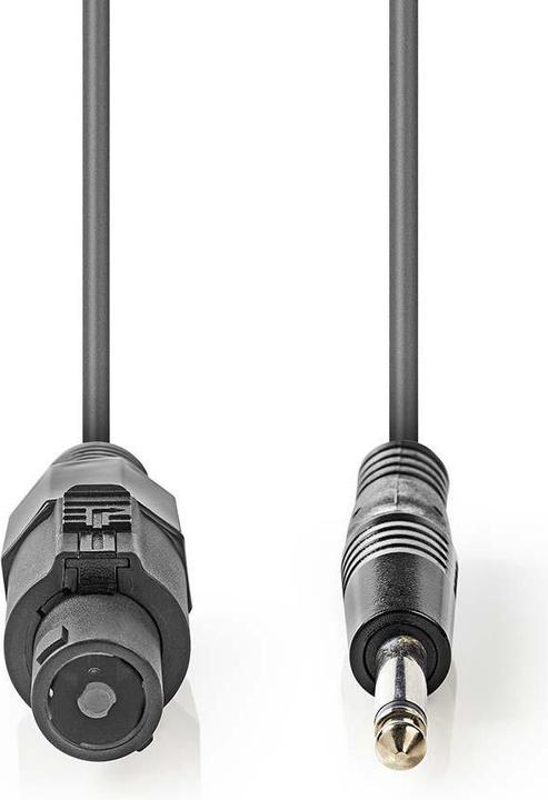 Image du produit Nedis Lautsprecherkabel | 48 x 0.20 mm | Kupfer | 10.0 m | Rund | PVC | Dunkelgrau | Kartonverpackun (10 m, 1.50 mm²² mm)