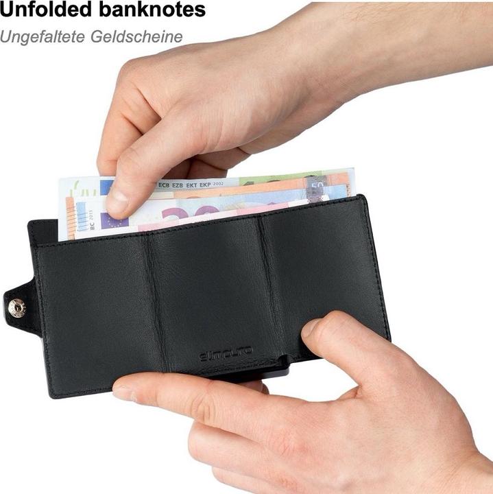 Actual product image Slimpuro ZNAP Slim Wallet 8