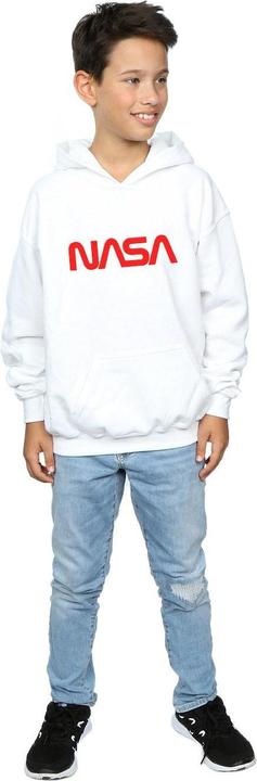 Produktbild Nasa Modern Logo Kapuzenpullover Jungen (140, 146)