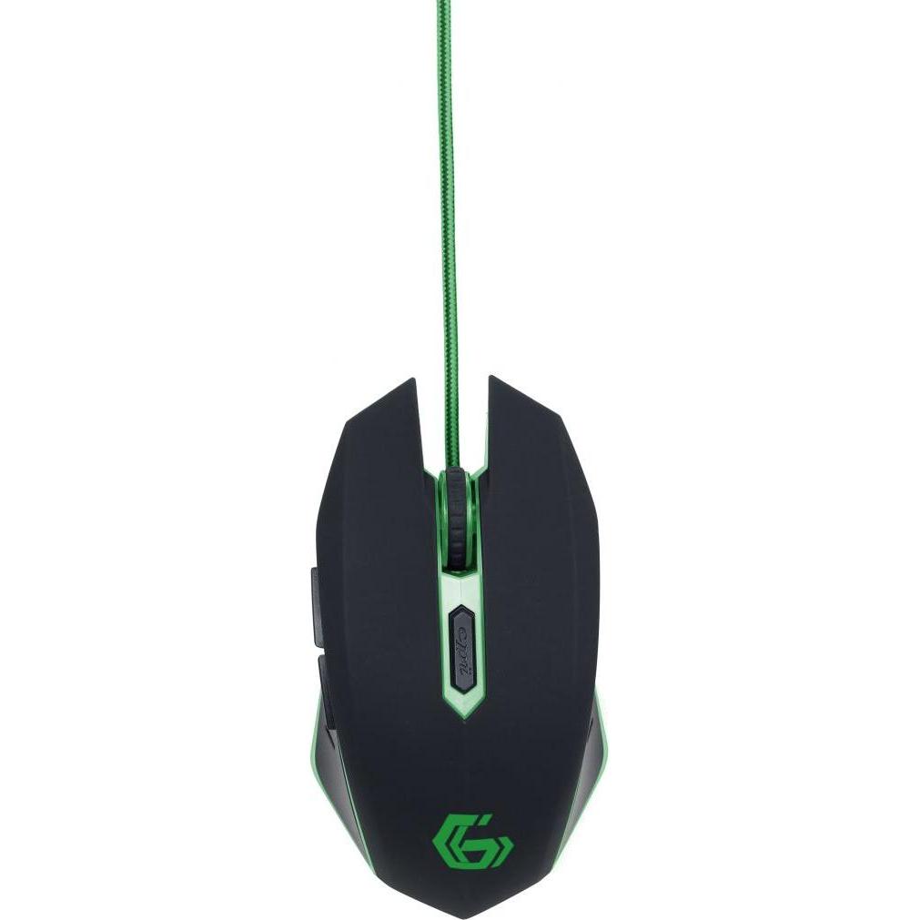 Thumbnail - Gembird MUSG-001-G (Kabelgebunden), Maus, Schwarz