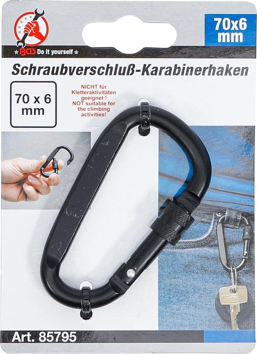Produktbild BGS Karabinerhaken