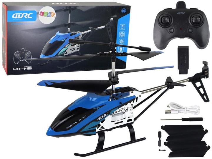 Produktbild Lean Toys Blauer ferngesteuerter Hubschrauber
