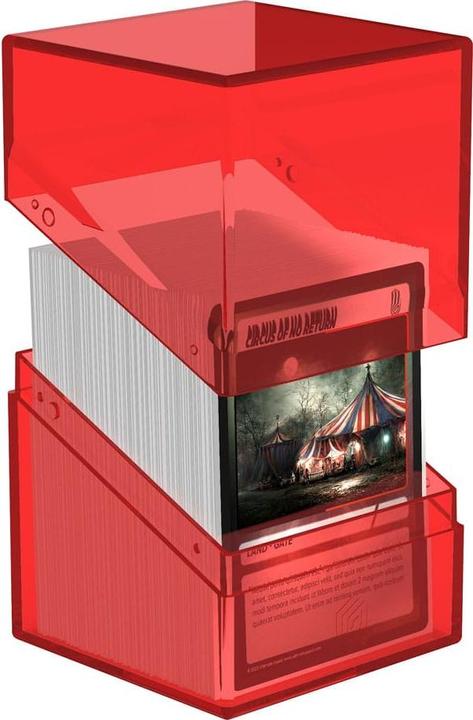 Produktbild Ultimate Guard Boulder 100+ Clear - Ruby