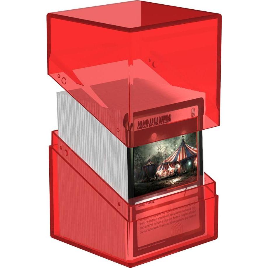 Thumbnail - Ultimate Guard Boulder 100+ Clear - Ruby