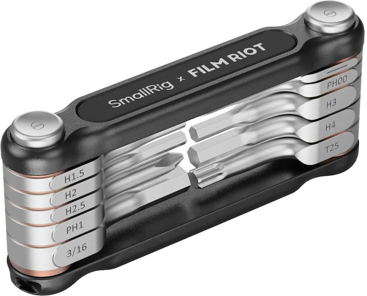 Produktbild SmallRig x FILM RIOT 10 in 1 Detent Folding Multi Tool Kit (Black) 4375