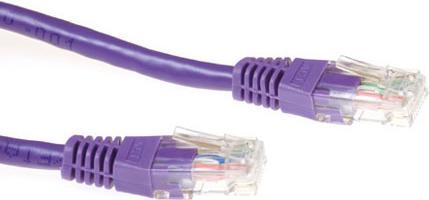 Actual product image CAT6A UTP 15m 15m Cat6a U/UTP (UTP) Purple Network Cable (U/UTP, CAT6a, 15 m)