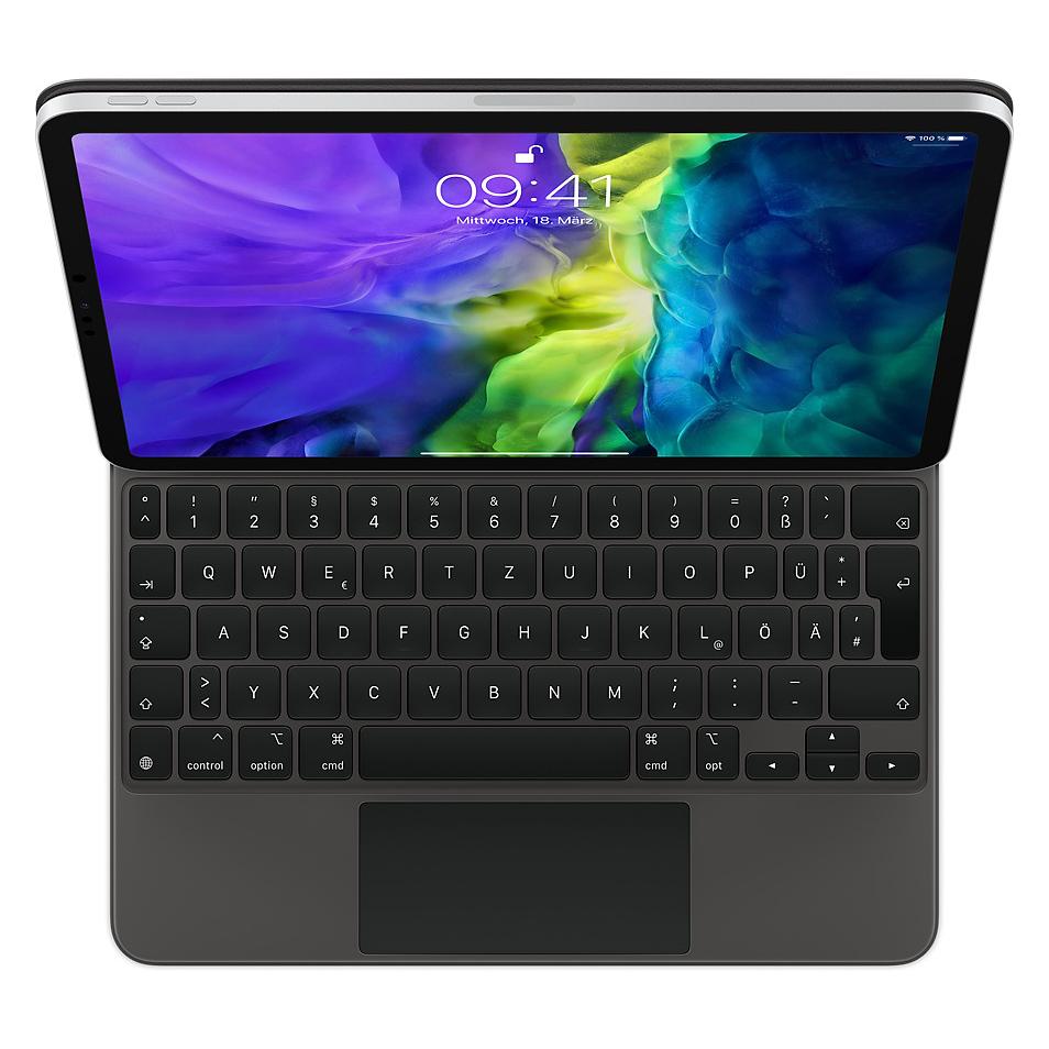 Apple Magic Keyboard (DE), Tablet Tastatur, Schwarz