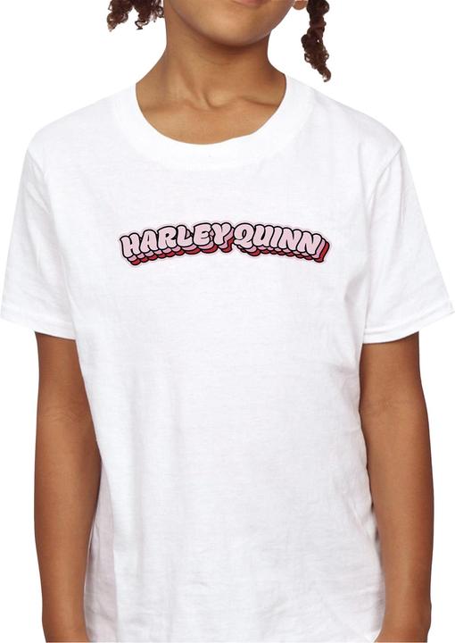 Produktbild Batman Harley Quinn Logo TShirt Mädchen (152, 158)
