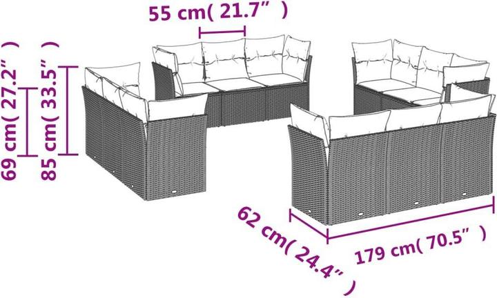 Produktbild vidaXL Kasen