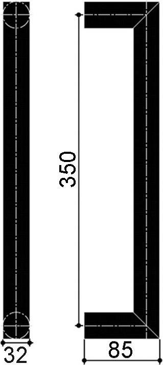 Produktbild Dormakaba Stossgriffe OGRO TG 9335