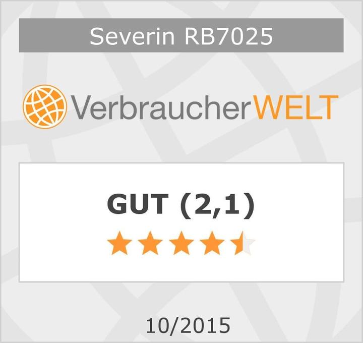 Image du produit Severin Rb 7025 (Pas de système d'essuyage)