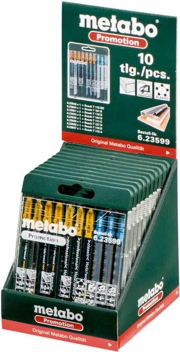 Image du produit Metabo Assortiment de feuilles de couture Promotion en 10 parties