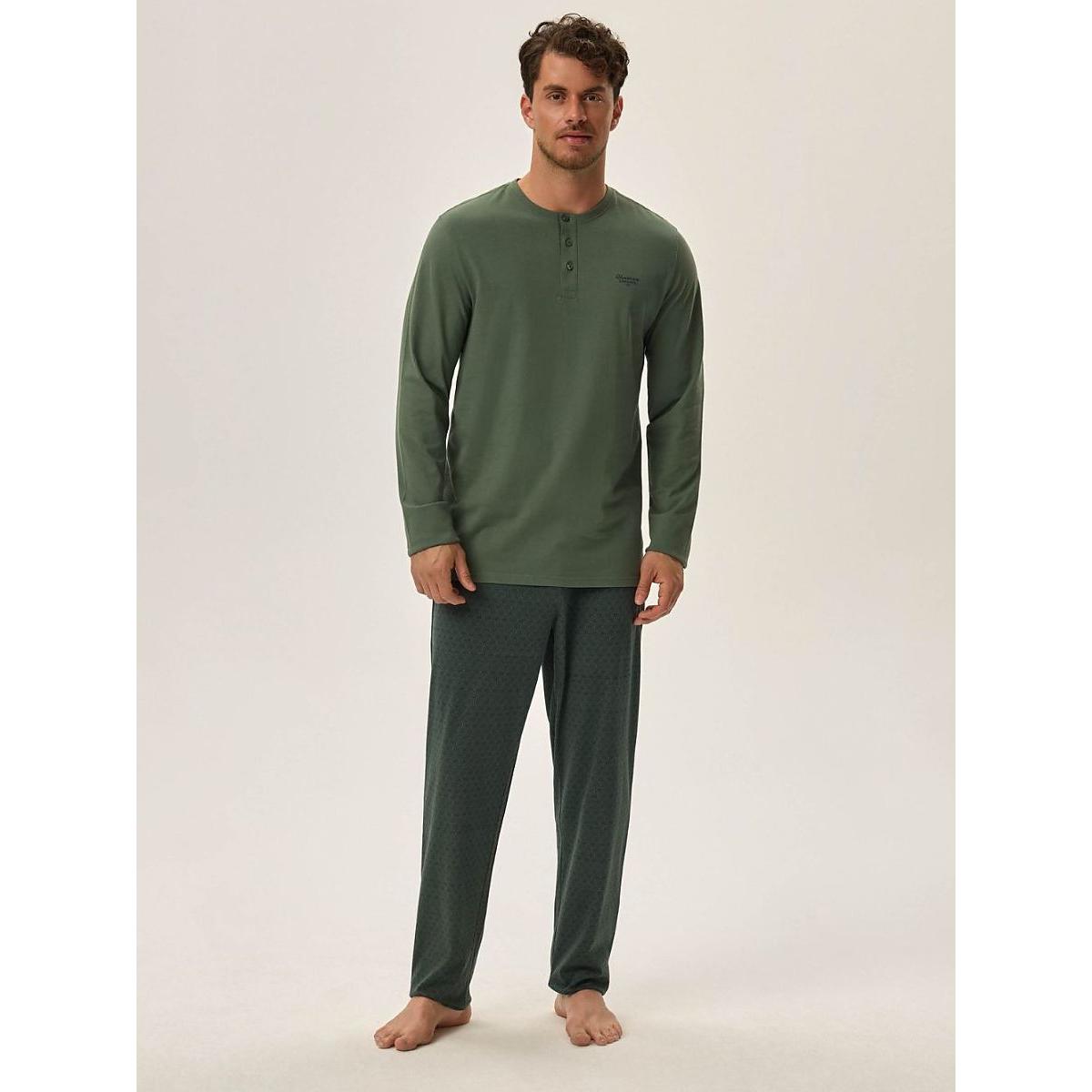 Henderson, Herren, Pyjama, Pyjama, Grün, (M)