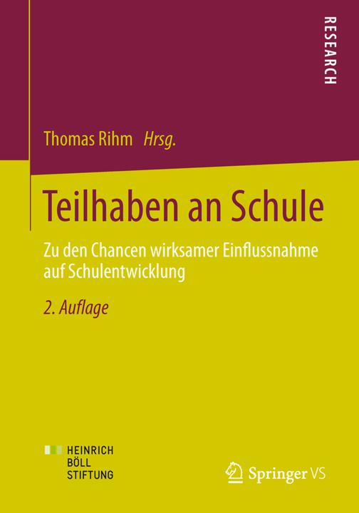 Produktbild Teilhaben an Schule (Deutsch, 2014)