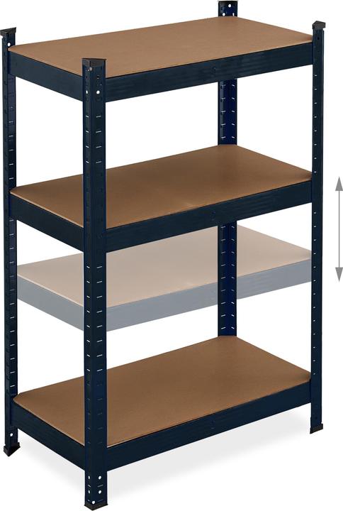 Actual product image Relaxdays Heavy duty shelving