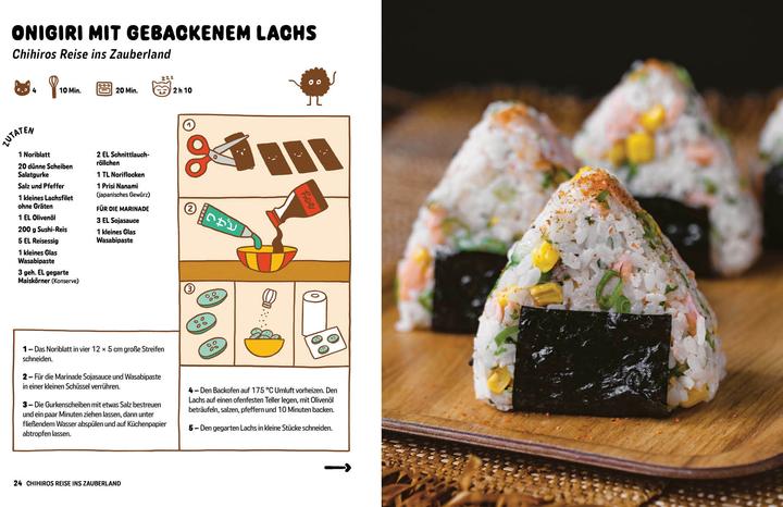 Actual product image Fantastische Anime-Küche (German, Lene Knudsen, 2024)