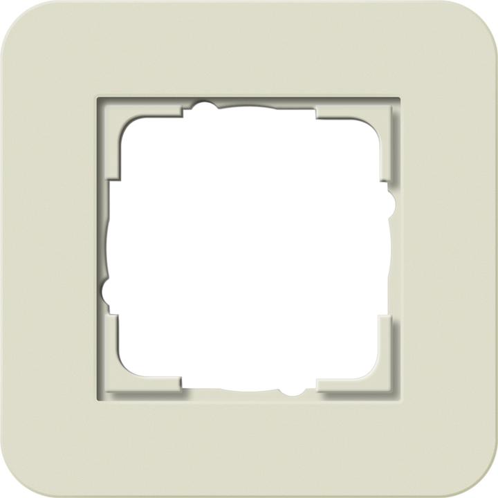 Actual product image Gira Cover frame 1f E3 0211417 Sand/pure white
