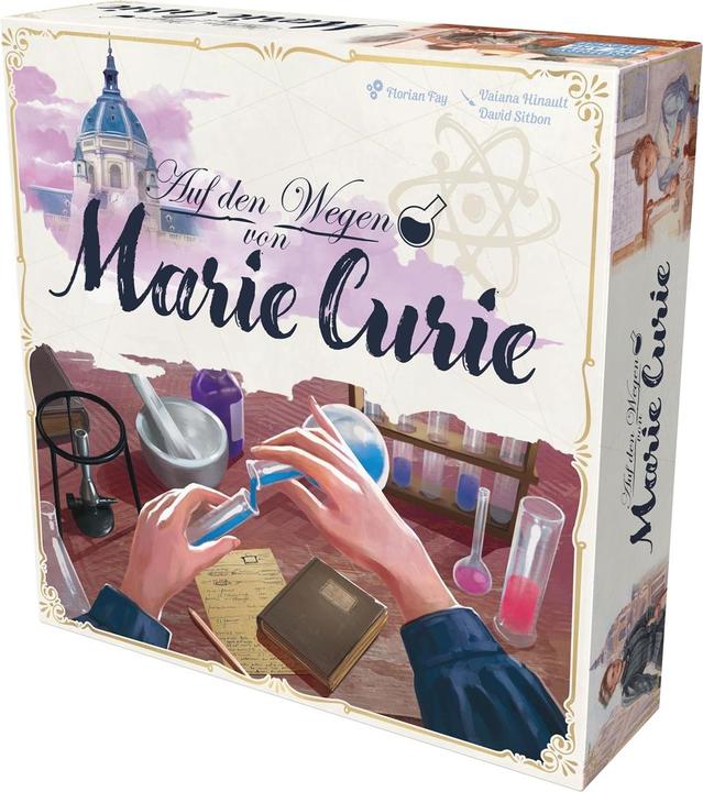 Immagine prodotto Asmodée Sulle orme di Marie Curie (Tedesco, 2 - 4 Giocatori)