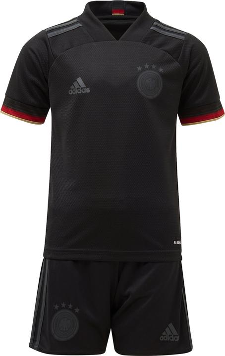 Immagine prodotto adidas DFB Mini Kit away kit EM 2020/2021 (taglia: 98, nero) (98)