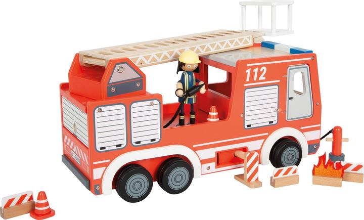 Actual product image small foot Feuerwehrauto