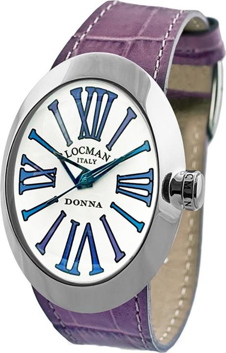 Produktbild Locman Italy Damenuhr Donna lila Ref. 0410 (Analoguhr, 34.50 mm)