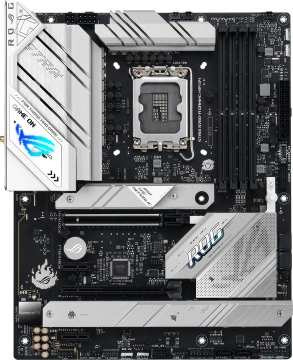 Produktbild ASUS ROG STRIX B760-A GAMING WIFI D4 (LGA 1700, Intel B760, ATX)
