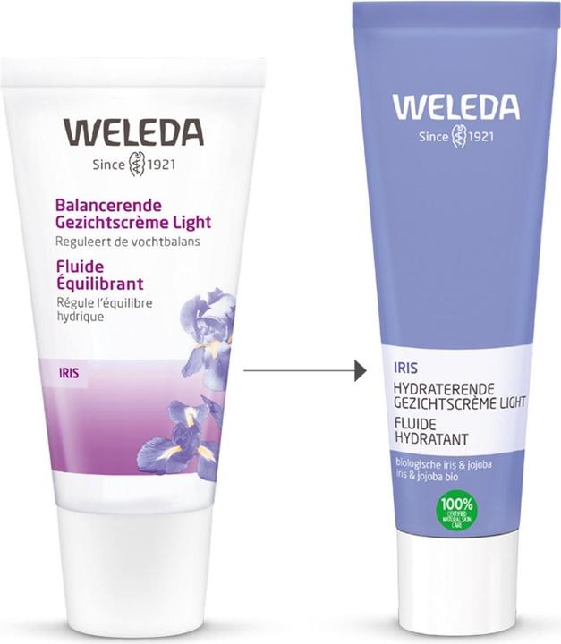 Actual product image Weleda Fluide Hydratant Iris, 30 ml (30 ml, Day cream)