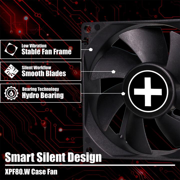 Produktbild Xilence WhiteBox 80 (80 mm, 1x)