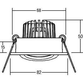 Thumbnail - Brumberg, Wandleuchte + Deckenleuchte, LED-Einbaustrahler (460 lm)