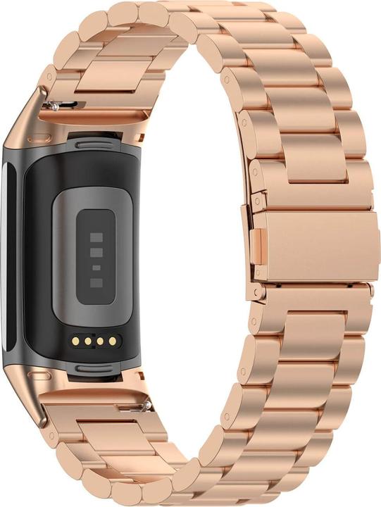 Image du produit Cover-Discount Fitbit Charge 6 - Mailles du bracelet en acier inoxydable (Acier inoxydable)