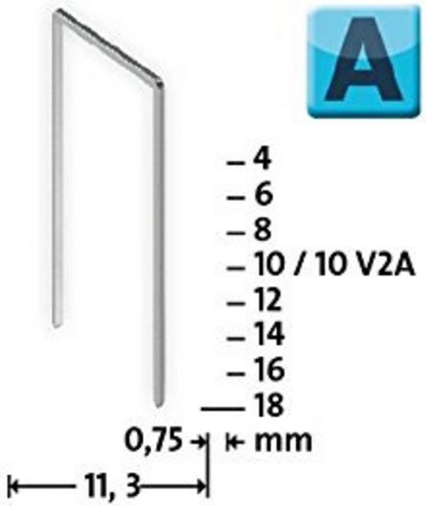 Produktbild Novus Feindrahtklammern