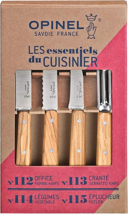 Produktbild Herbertz LES ESSENTIELS Küchenmesser-Set, 4-teilig