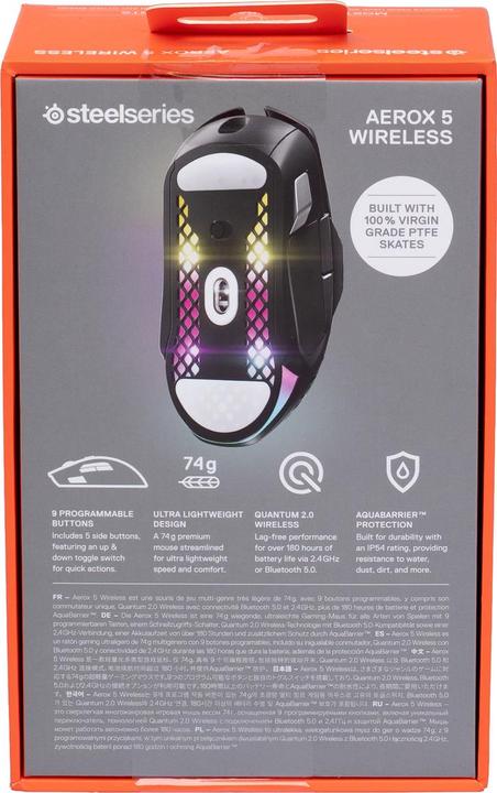 Actual product image SteelSeries Aerox 5 (Wireless)