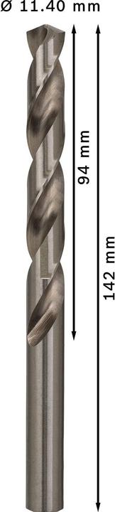 Immagine prodotto Bosch Professional Zubehör Trapano PRO Metal HSS-G, 11,4 x 94 x 142 mm (11,4 mm)