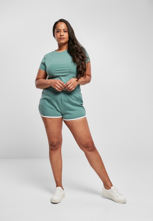 Actual product image Urban Classics Ladies Stretch Jersey Cropped Tee (5XL)