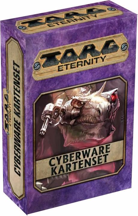 Actual product image US82064D - Torg Eternity - Cyberpontifikat Cyberware Card Set (DE Edition) (German)