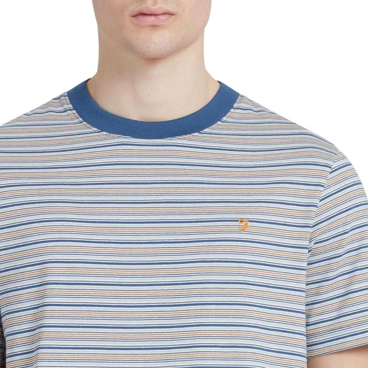 Immagine prodotto Farah Danny Maglietta A Strisce Maniche Corte Uomo (M)