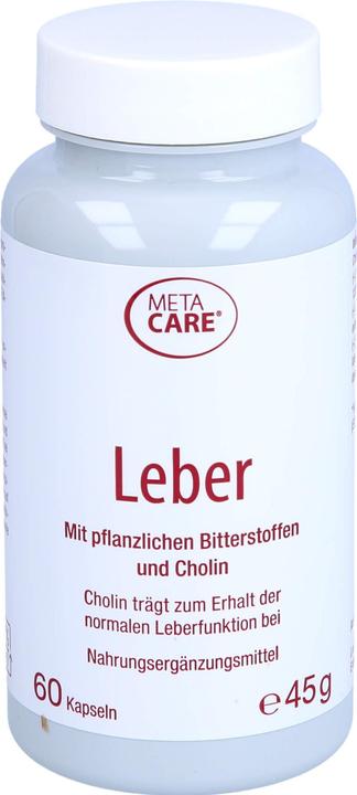 Produktbild Meta Care Leber Kapsel (60 Stück, Kapseln, 78 g)